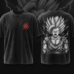 "Unleashed Fury" Crimson Eyes Sketch Gym Pump Cover