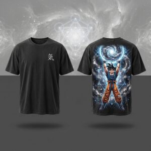 "Cosmic Energy" Sacred Geometry Spirit Bomb Tee